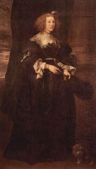 Portrat der Marie de Raet, Anthony Van Dyck